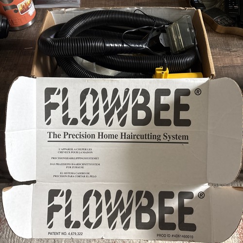 Flowbee Haircutting System with Replacement Attachments - Only for Human (USED)