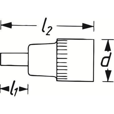 HAZET Steckschlüsseleinsatz 8801K-7