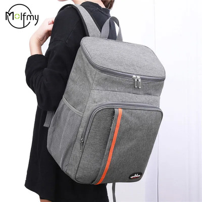 Männer Rucksack Cooler Kühltasche Isolier Tasche Icebox wasserdicht langlebig