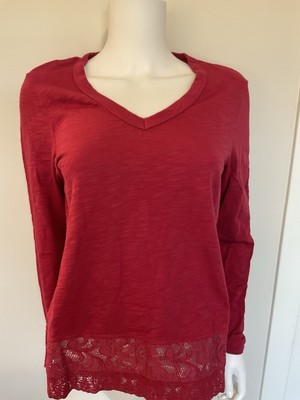 Wilt Lace Trimmed Top - NWT!