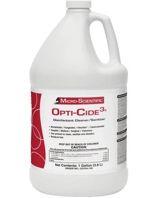 *Micro-Scientific Opti-Cide3, Disinfectant Cleaner/Sanitizer - 1 Gallon