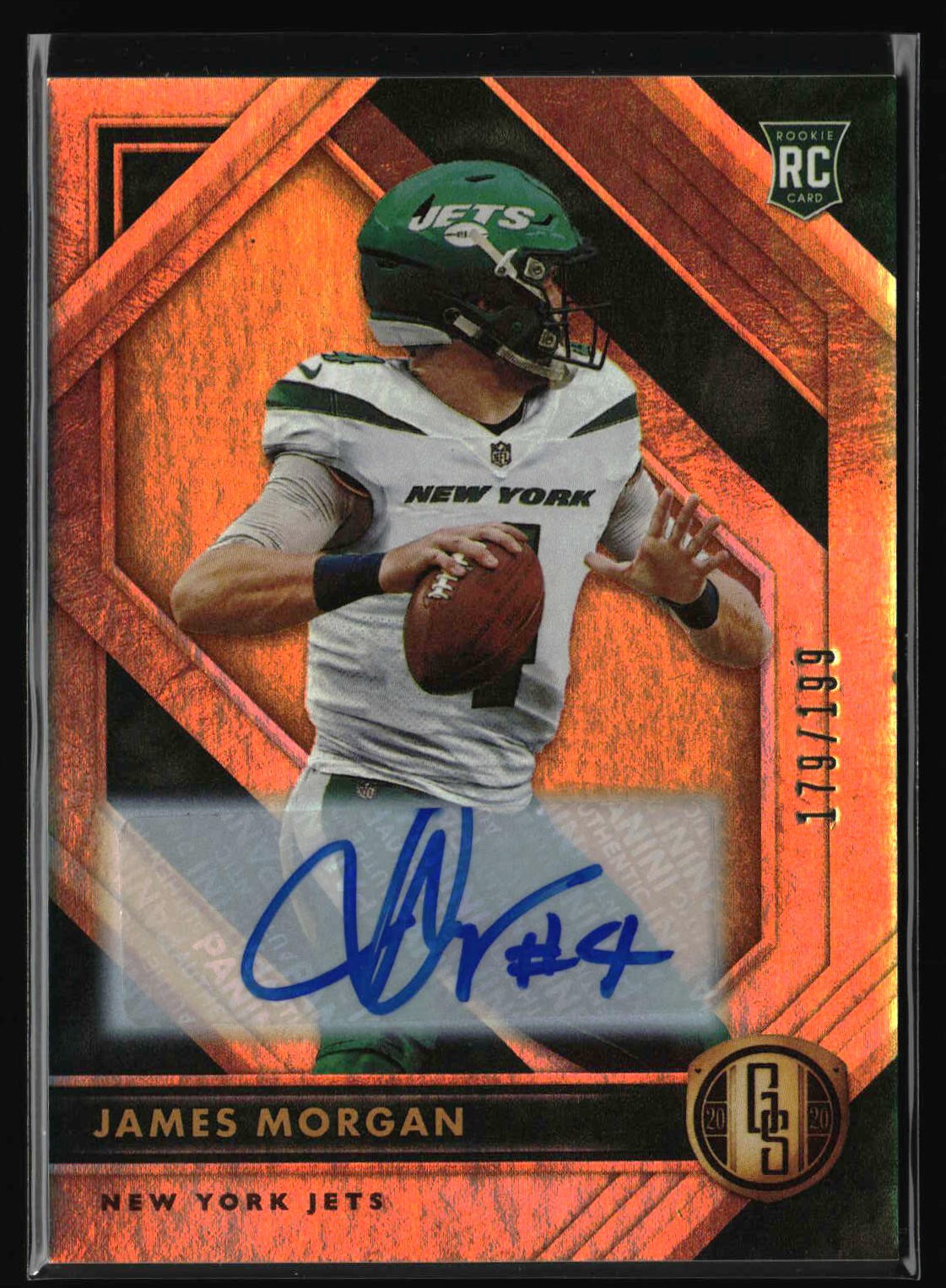 2020 Panini Gold Standard #141 James Morgan Rookies Autographs #/199
