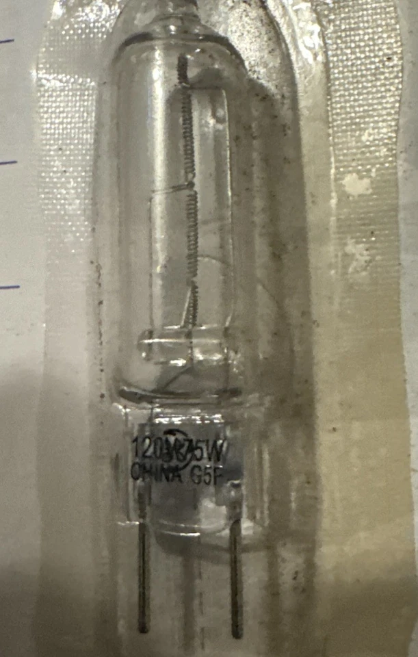 GE T4 Bulb 900 Lunens G8 Base 120 Volts 75W 97666 - Lot of 8 - Image 3 of 4