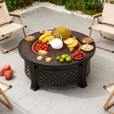 Outdoor Metal Round Fire Pit