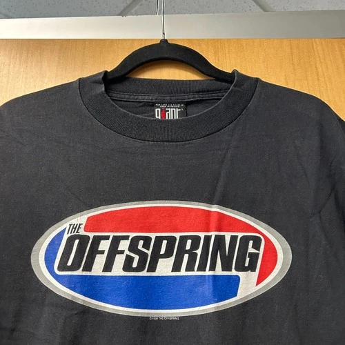 The Offspring Band Tee Promo Shirt Size Large C 1990s vintage concert t-shirt, vintage, size L, single stitch, B+ condition
