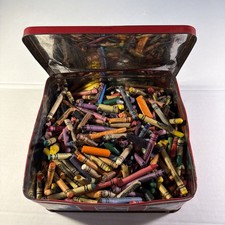 Mixed Vintage Crayons Used 4lbs 10ozBulk Crafts Art Melting Fun Activities Mixed
