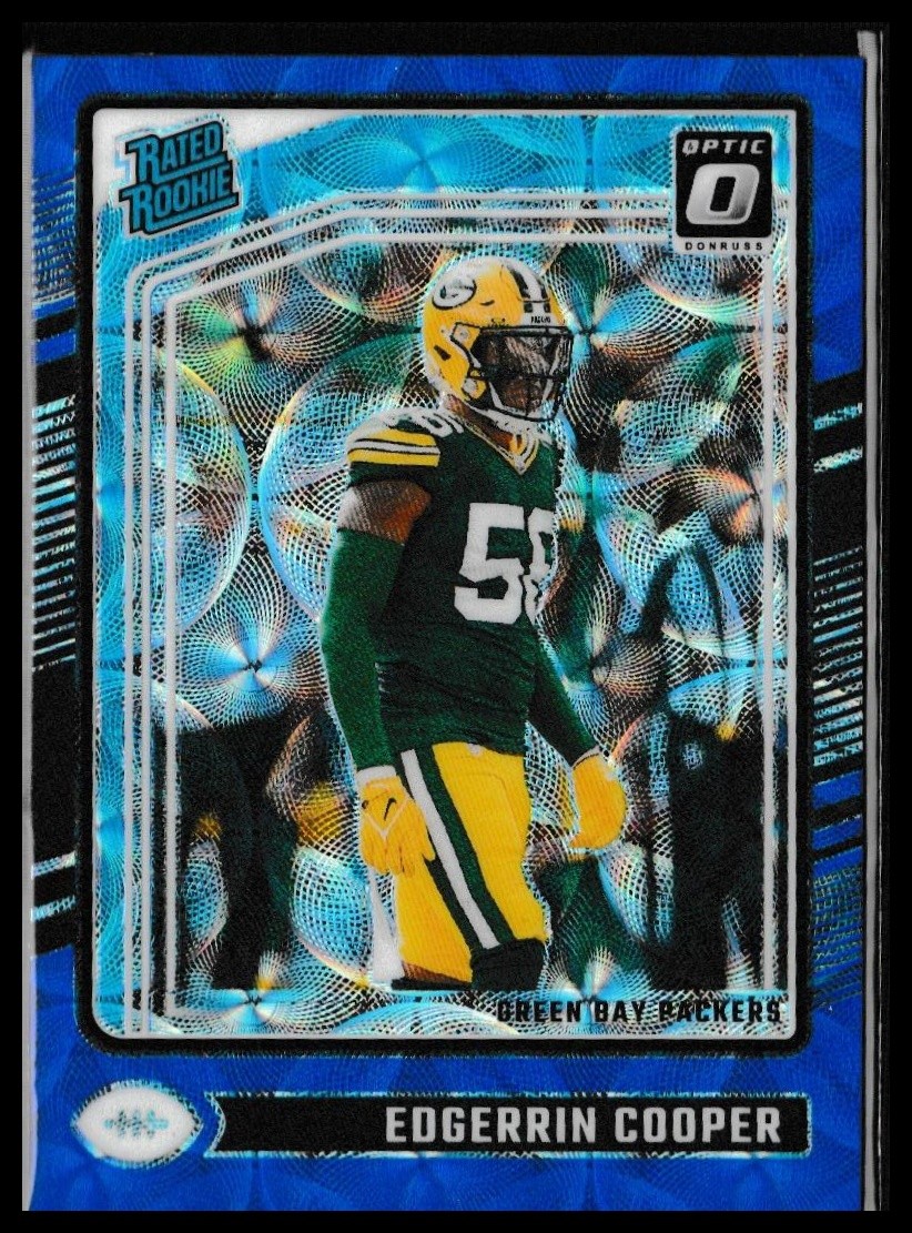 2024 Donruss Optic #231 Edgerrin Cooper Blue Scope