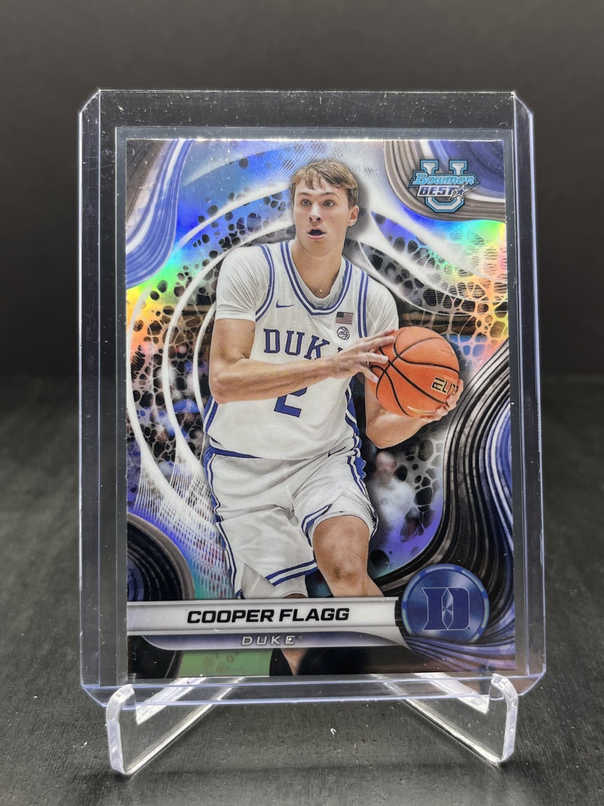 2024-25 Bowman University Best Basketball Cooper Flagg Refractor #16 (B)