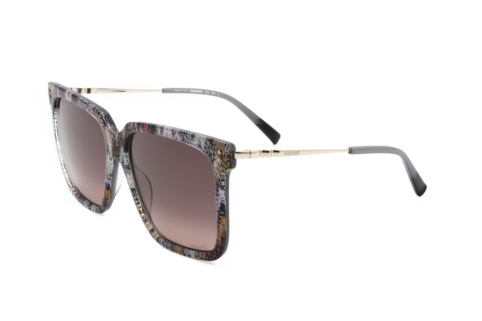 Missoni Womens 57mm Pattern Multicolor Sunglasses MIS0107-S-X19-57 10690₽