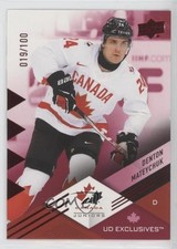 2024 Upper Deck Team Canada Juniors Exclusives 19/100 Denton Mateychuk #7 1os2