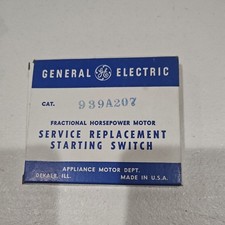 New GE General Electric Motor Starting Switch 939A207