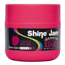 AmPro Shine-n-Jam Rainbow Edges extra hold Cherry Apple 4 oz