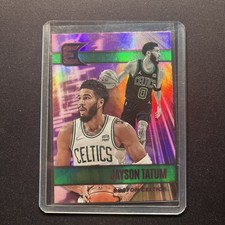 2021-22 Panini Chronicles - Essentials Jayson Tatum #301 Pink