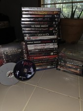 40 Movie Horror DVD Lot Halloween Chucky Wrong Turn Jeepers Creepers Unrated