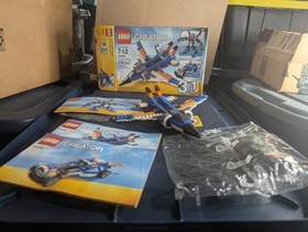 LEGO Creator Thunder Wings 31008 3-in-1 Complete Set 235 Pieces Box Instructions