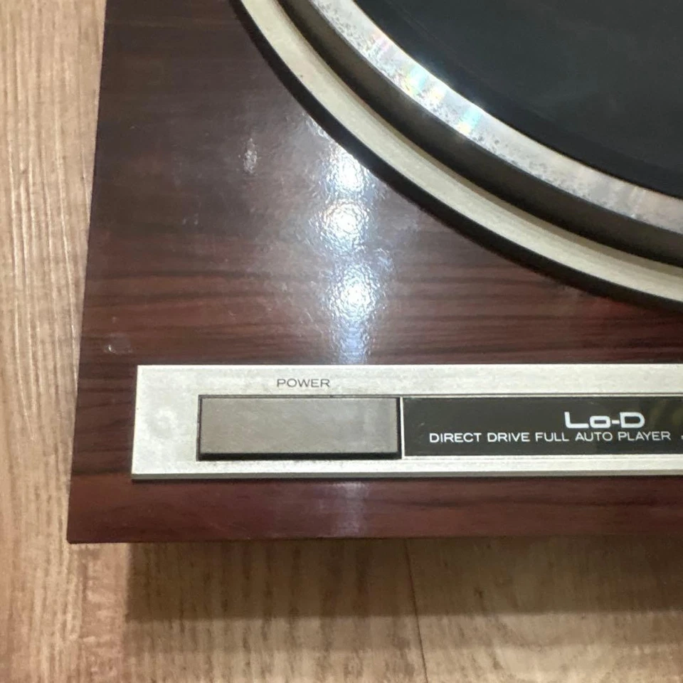 Hitachi Lo-D HT-500 Direct Drive Plattenspieler mit AT-3600L Japan - Bild 3 von 4