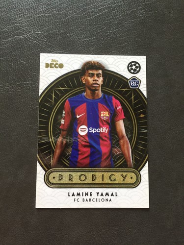 2023-24 Topps Deco UEFA Lamine Yamal Rookie RC Prodigy Spain Barcelona 26th