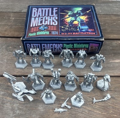 Battletech BattleMechs Plastic Miniatures Box 1674 FASA 1993 OOP
