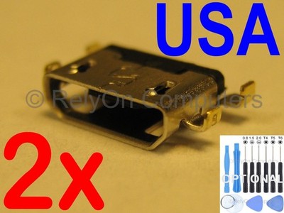 2x Lot Micro USB Charging Charger Port For Alcatel One Touch POP ICON A564C USA