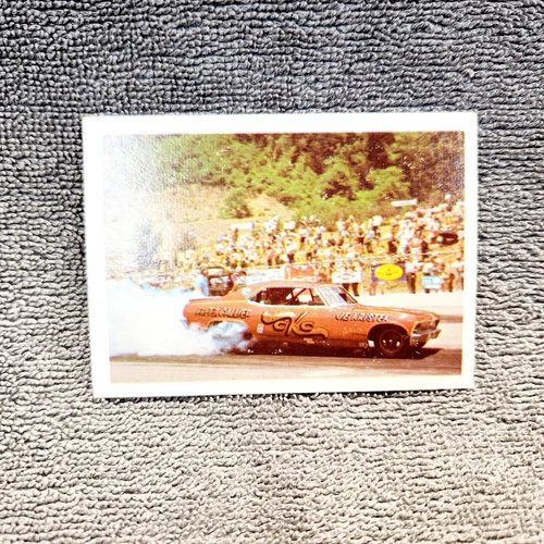 Vintage 1971 AHRA Drag Racing Card. C-K-C Chevy II Funny Car. Fleer. - Picture 1 of 3
