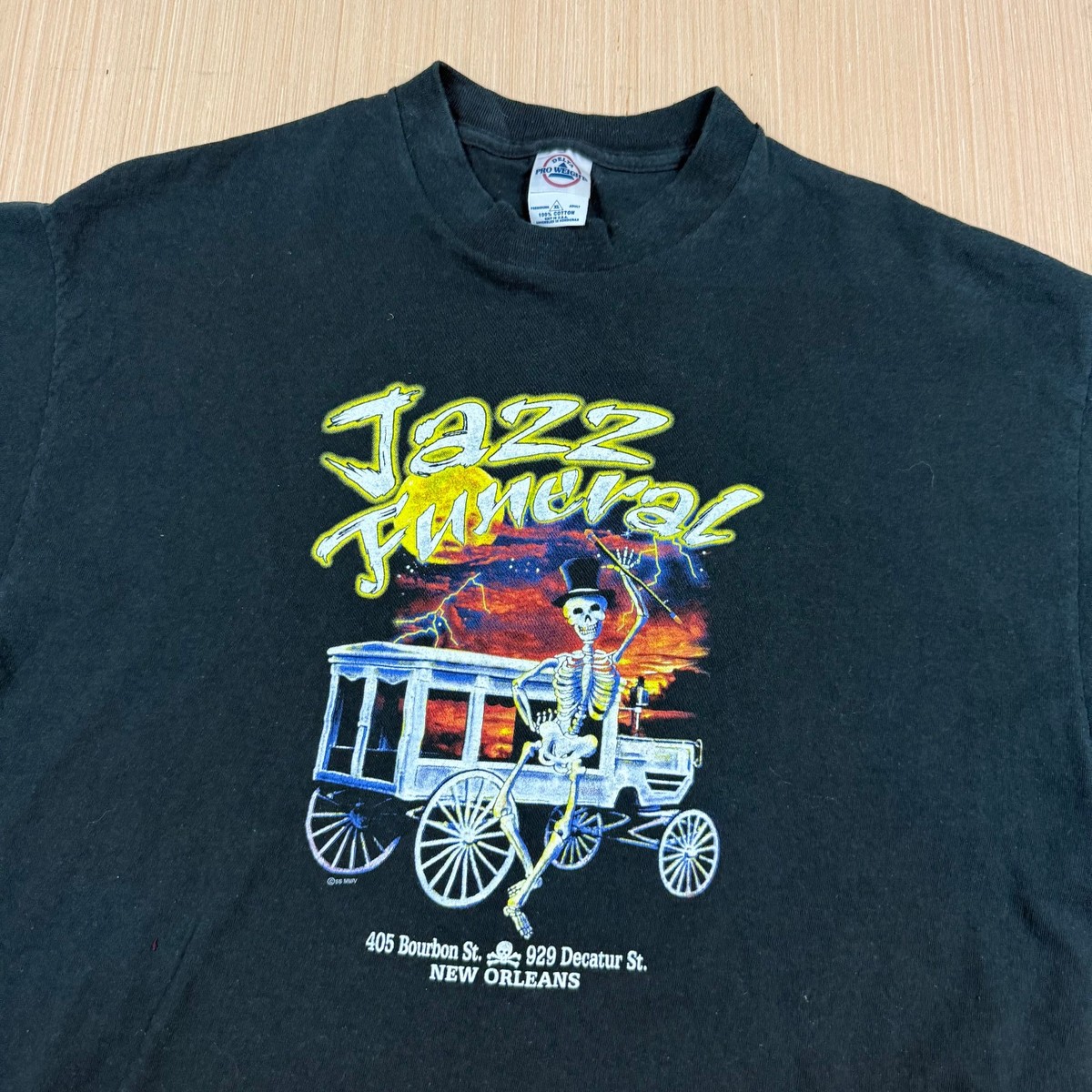 ユ*タ様 New Orleans Jazz 1990 Tシャツ Lサイズ Vintage 1990 NEW