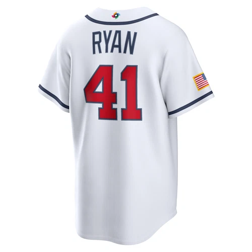 Men's USA Baseball White 2026 World Baseball Classic Home Stadium Jersey