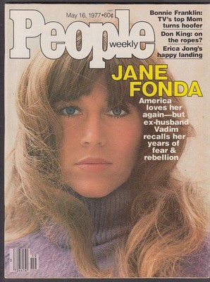 PEOPLE Jane Fonda Bonnie Franklin Erica Jong Don King Hans Kung ++ 5/16 1977