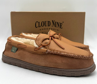 Cloud Nine RAINER CHESTNUT Men's NEW Slipper Brown CNS-208 Multiple Sizes