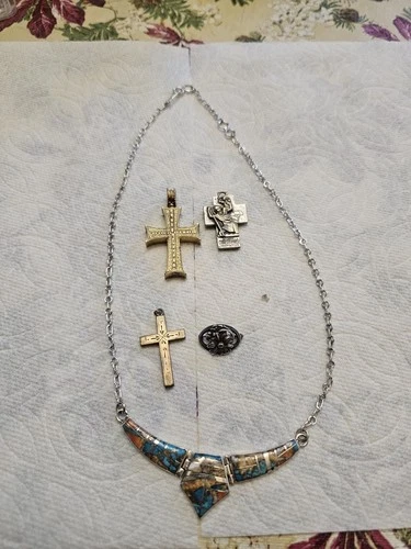 Vintage Jewelry Lot Sterling Silver,Gold-filled & Costume Pre Owned Condition