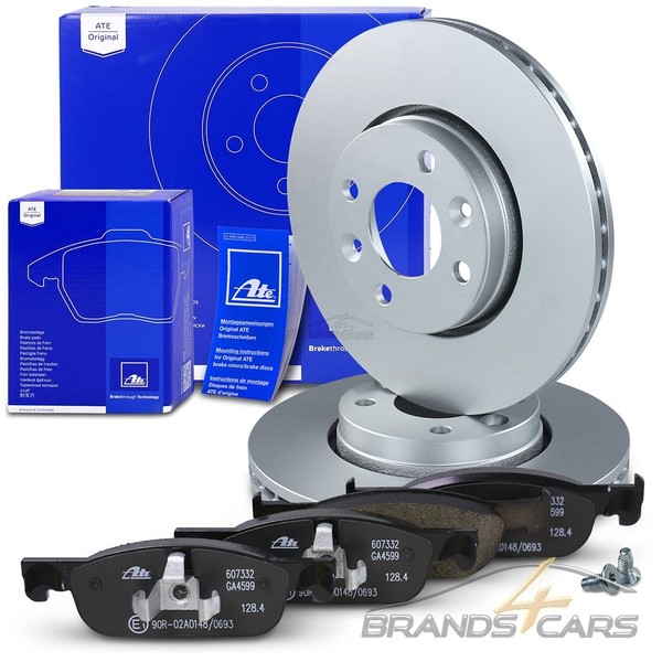 ATE Bremsscheiben Ø258 +BelÄGe Vorne FÜR Dacia Logan Sandero 2 Renault Clio 4 BH-image