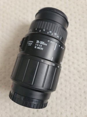 Sigma 70-300mm 1:4-5.6 DL Macro Super Lens - untested | eBay