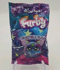 Sonic Wacky Pack Furby Collectible Plush Toy Sealed Unopened Purple Blue 2023
