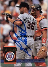 Bill Gullickson Signed 1994 Donruss Detroit Tigers #195 Autographed