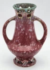 Roseville Pottery Red Ferella Vase, Shape 499-6"