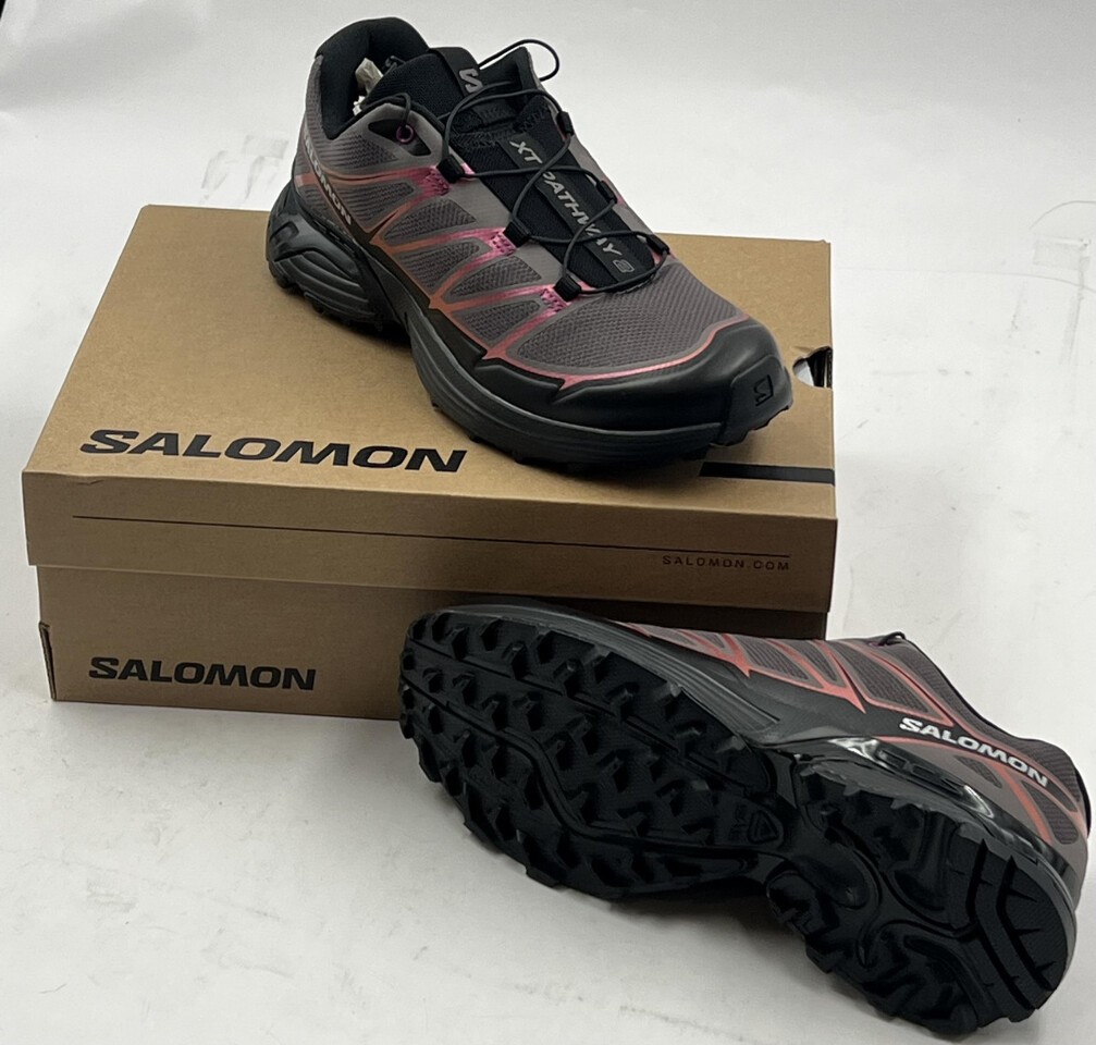 SALOMON XT-PATHWAY 2 IRIDESCENT 477954 BLACK/HOLLYHOCK/PLUM SHOES