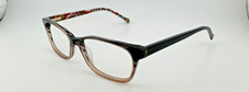 VERA BRADLEY OFFICIAL EYEGLASS GRACE DESERT FLORAL DSF BLACK W/ FLORAL 53-15