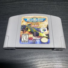 Micro Machines - GAME ONLY - NINTENDO 64 - 620a