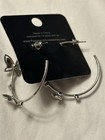Paparazzi Butterfly Hoop Earrings  — photo 2