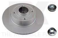 2X NK Bremsscheibe 313964 FüR Renault Modus Twingo Megane Clio 3 BR0 CR0 2 BM0