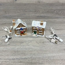 Schmid Disney Mickey's Christmas Carol Scrooge McDuck Mickey Mouse House Lot