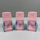 3 1999 Vintage Barbie Blue Jumbo Jet Airplane Replacement Seat