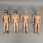 Lot Of 4 Vintage 1960s 12"  GI Joe Figures