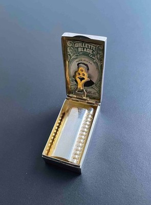 Gillette sterling silver set from USA - Vintage Double Edge Safety Razor