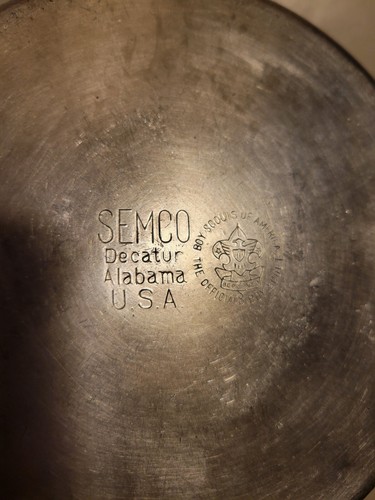 Vintage Boy Scouts Of America BSA 5 SZTUK Aluminiowy zestaw bałaganu kucharza Płótno Case - Zdjęcie 23 z 23
