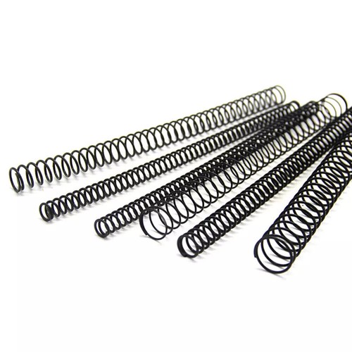 Druckfeder schwarz 0,3-6 mm Drahtdurchmesser kleine Federn Stahl 305 mm Länge - Bild 4 von 12