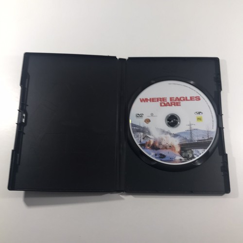 Where Eagles Dare DVD Region 4 PAL Movie Richard Burton Clint Eastwood Mary Ure - Picture 5 of 8