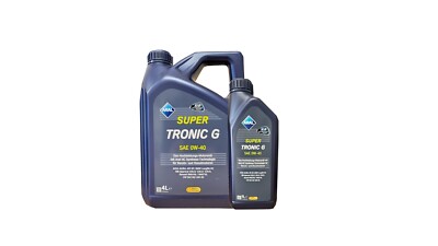 Aral SuperTronic G 0W-40 1+4 =5 Liter Motoröl MB 229.5 VW 50200 BMW LL01  RN 700