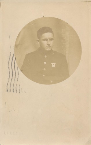 Antique RPPC Real Photo Postcard WWI WW1 Soldier? Washington DC LaPryor TX Texas