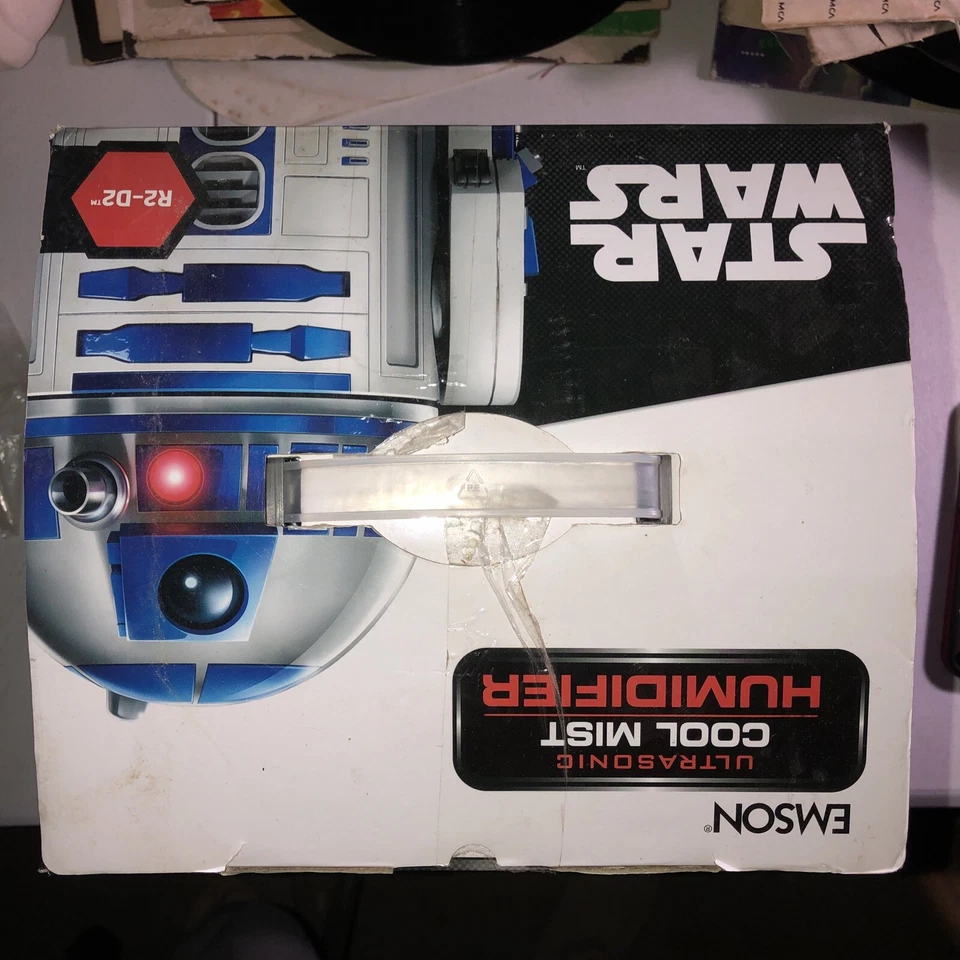 EMSON STAR WARS Cool Mist TAMAÑO COMPLETO 12" Humidificador, R2D2, Foto 2 de 4