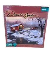 Holiday Traditions Darrell Bush Buffalo Games 1000 Piece Jigsaw Puzzle USA Made